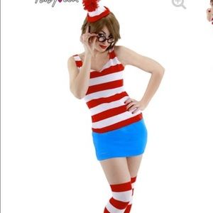 Where's Waldo Sexy Halloween costume