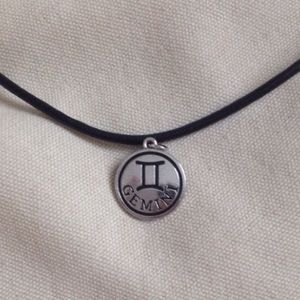 Gemini // Astrology Zodiac Choker Necklace