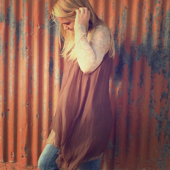 A Country Style Brown Top