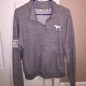 GREY VS PINK SWEATSHIRT