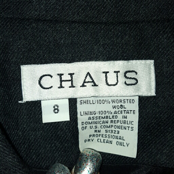 Worsted wool double-breasted blazer - Picture 4 of 4