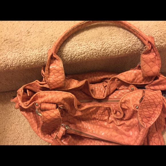 Jessica Simpson coral purse - Picture 2 of 3