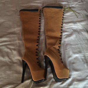 Timberland Inspired Knee High Boots