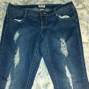 Distressed Mudd jeans