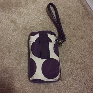 Adorable fall wristlet