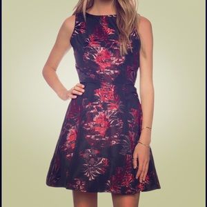 Alice + Olivia Jorah Box Pleat Dress