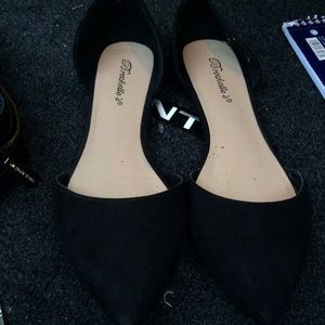 Black flats
