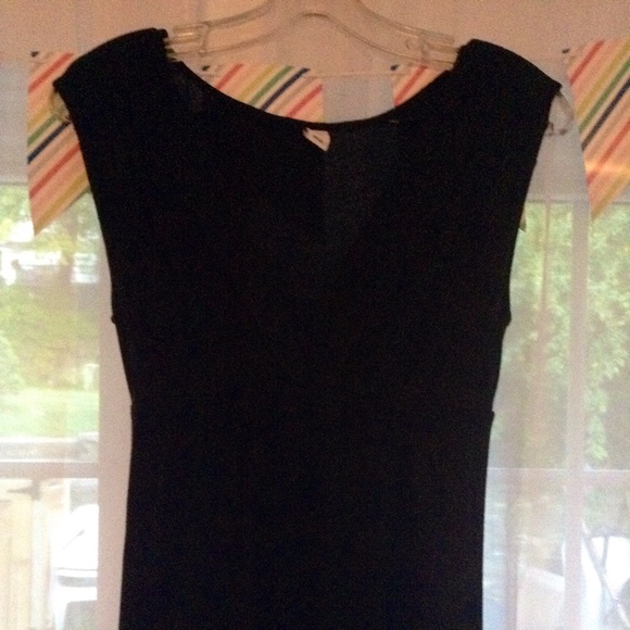 Black Cotton Maxi Dress