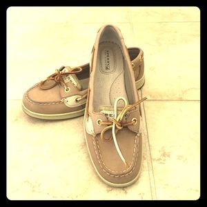 Sperry Topsider Angelfish--Linen/Gold