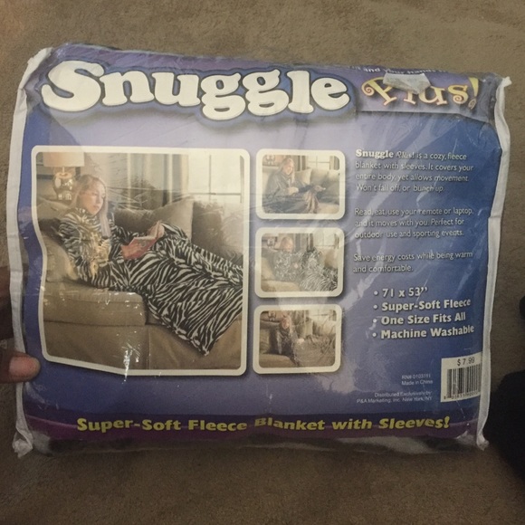 Zebra print Snuggie Plus ☺️!! (I take offers!)