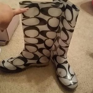 Authentic Coach Rainboots