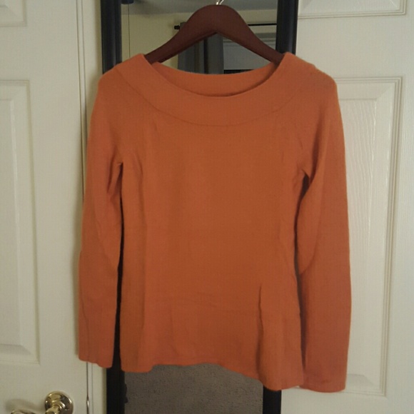 Cozy orange sweater