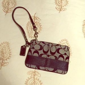 Never Used Coach Wristlet