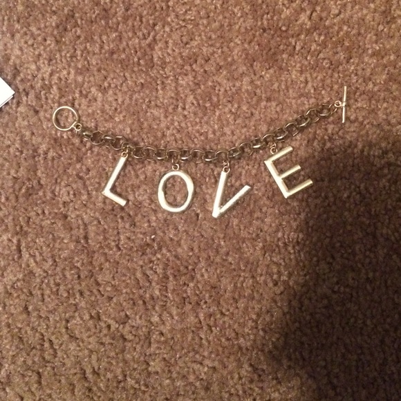 LOVE Charm Bracelet