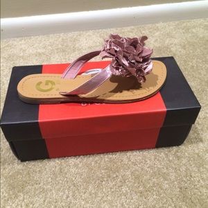 G by Guess flip flops