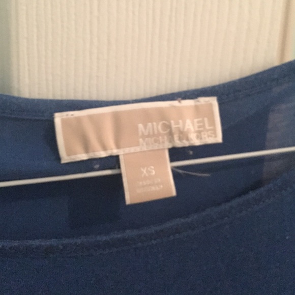 Michael Kors blouse - royal blue - Picture 2 of 4