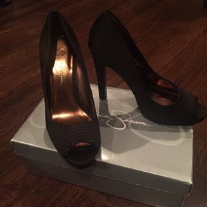 🎀Host Pick 11/17🎀 Black peep toe pumps