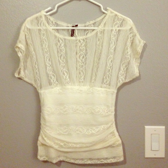 HeartSoul Tops - Delicate Lace Blouse