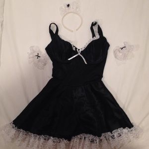 ✨markdown✨Sexy Maid Halloween costume