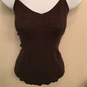 Brown bcbg hobo tank
