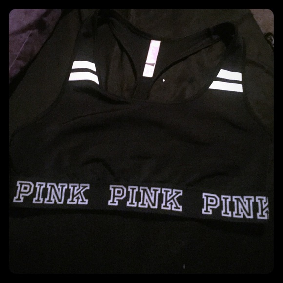 VS PINK Small Sports//Push Up Bra