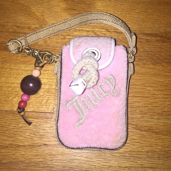 Juicy couture camera/phone holder
