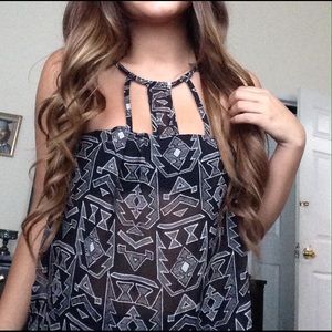 Caged top