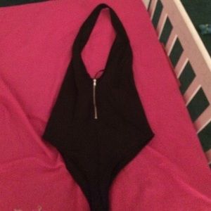 All black bodysuit edc