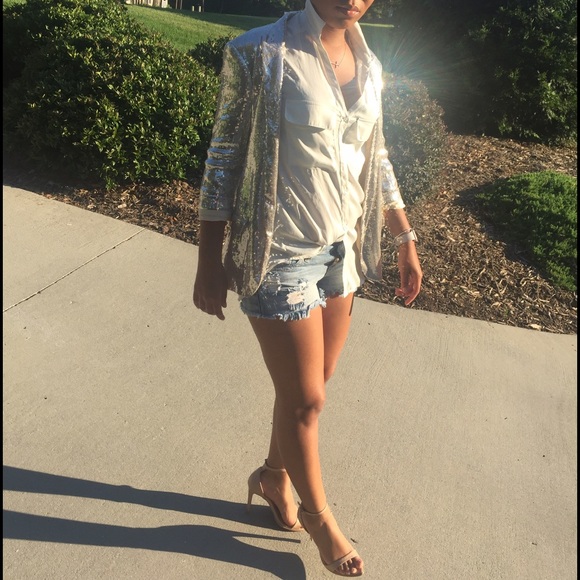 Sequin Blazer