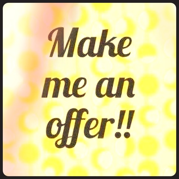 Make me a reasonable offer