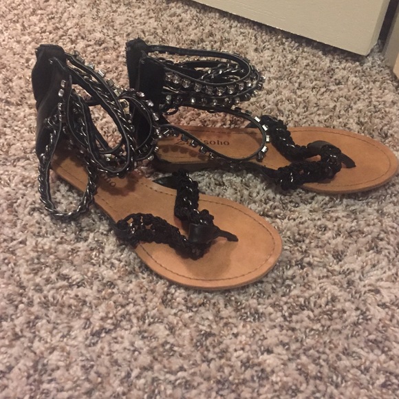 Gladiator sandals