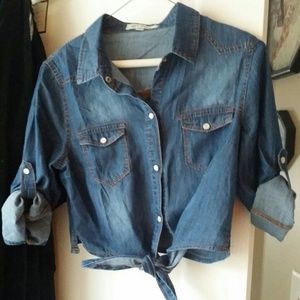 Blue Jean Shirt