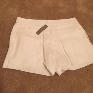JCrew NWT shorts. White