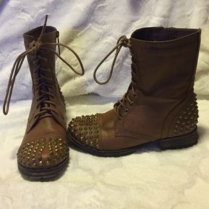 Breckelle's Studded Combat Boots