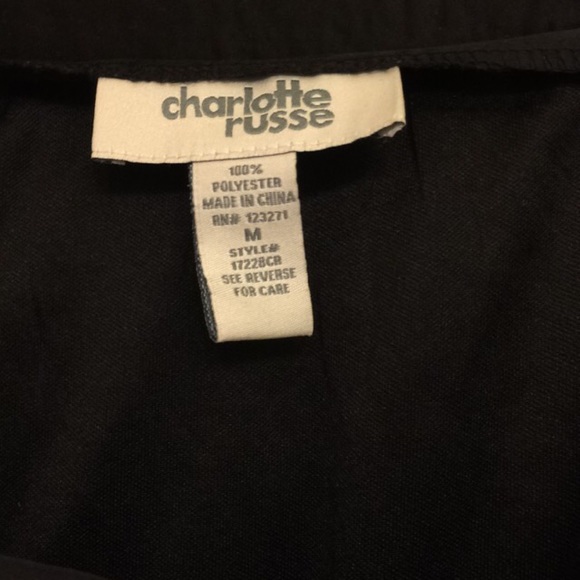 Hi-Low Charlotte Russe Geo-Print Skirt - Picture 3 of 3