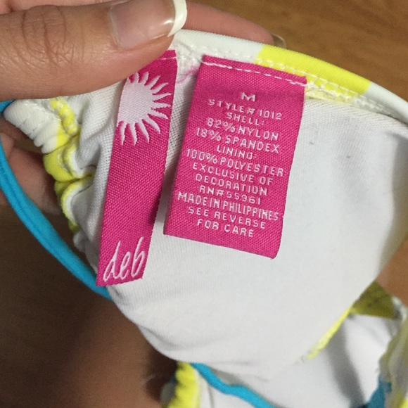 Striped bikini top - Picture 3 of 4