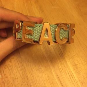 BCBGeneration PEACE bracelet