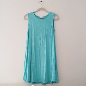 Turquoise Swing Dress