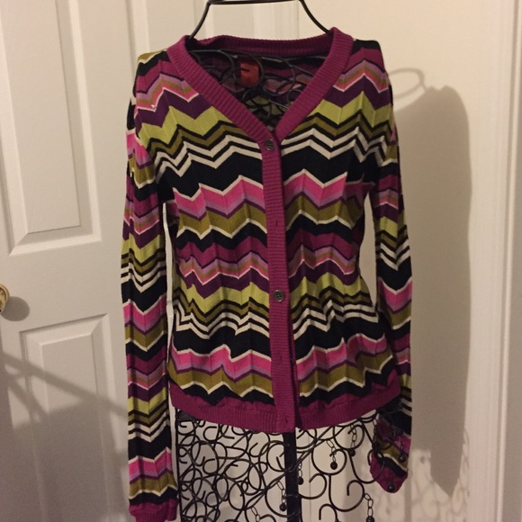 Beat the Rush. Missoni for Target chevron cardigan