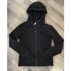 Excellent condition black scuba hoodie