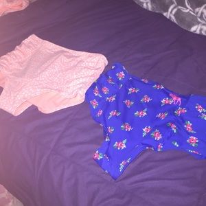 high waisted   bikini bottoms