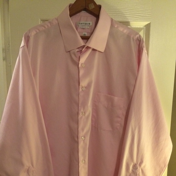 Van Huesen Pink button down - Picture 1 of 2