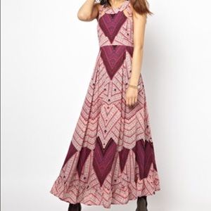 Free people maxi, so gorgeous on!