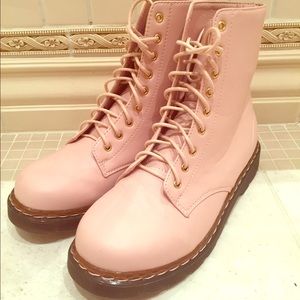 Cute pink boots