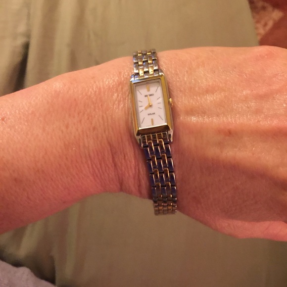 New Seiko Solar Slim Watch 🚫TRADES, LOW BALLS🚫