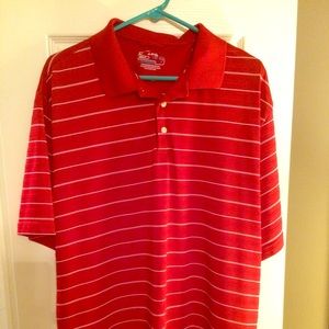 Kohls Red Solid Polo