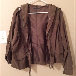 Brandy Army green jacket