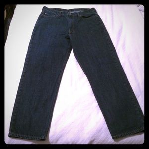 Levi's 550 men's boot cut blue jeans 40x34