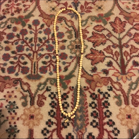 Mala Bead Praying Necklace (Wood)