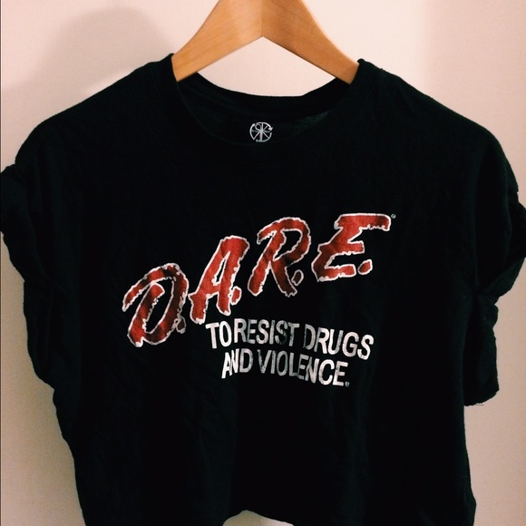 D.A.R.E crop top